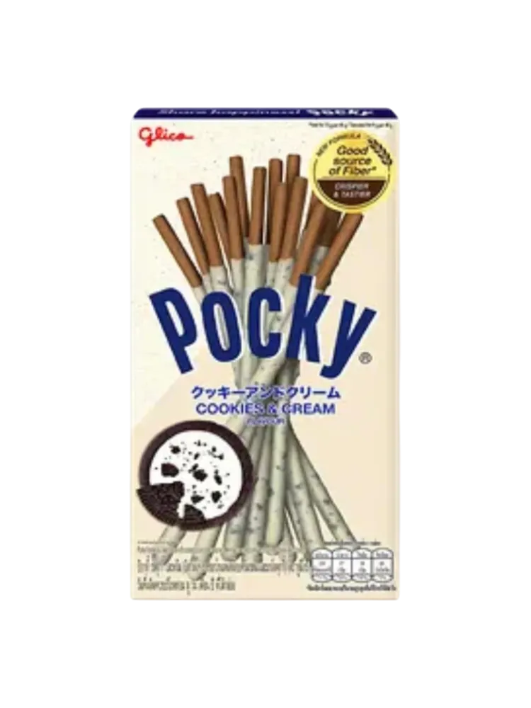 Cookies&Cream Pocky с шоколадным печеньем в сливочной глазур